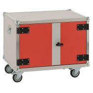 Chariot à roulettes pour armoires antifeu batteries Lithium