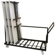 Chariot de transport et stockage roues standard