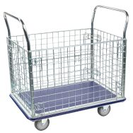 Chariot grillagé - Force 300 kg