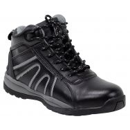 Chaussures de sécurité hautes S1P SRA noir - Manutan
