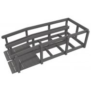 Chemin podotactile en U - 7 cases + 2 rampes d accès