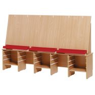 Chevalet compact 200 x 32 x 122 cm