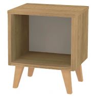 Chevet Silphy 1 niche chêne