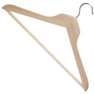 Cintre bois vernis + barre 44cm