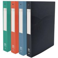 Classeur Osmose PP recyclé A4 4 anneaux assorti - Oxford