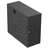 Coffre sécurisé avec porte pour UC large époxy noir Format+