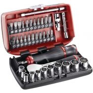 Coffret cliquet hp + douilles 1/4'' 6 pans - boîte nano