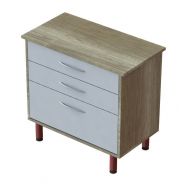 Commode Quiétub 3 tiroirs