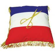 Coussin tricolore