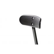 Dossier plastique noir Oval pour tabouret Micro/Beta