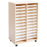 Double colonne 24 Plateaux Bouleau