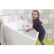 Double lavabo mural Aqualox
