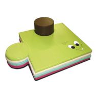 Ensemble de 4 tapis puzzle et 1 pouf Tom et Lili