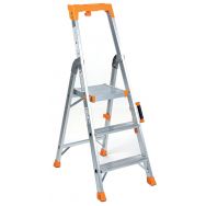 Escabeau professionnel aluminium - Manutan