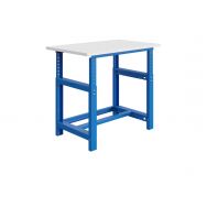 Etabli SI stratifié Resitop 40 mm réglable mécaniquement -  Longueur 1800 mm - Sofame