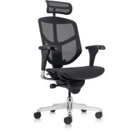 Fauteuil de direction Enjoy coloris Noir