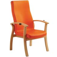 Fauteuil de repos dossier fixe haut Silverage