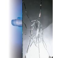 Film miroir sans tain de sécurité - 100 microns -  Refelectiv