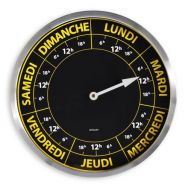 Horloge Contraste Hebdo Ø30 - Orium