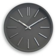 Horloge Goma silence Ø35cm Gris - Orium