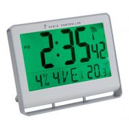 Horloge digitale LCD radiopilotée