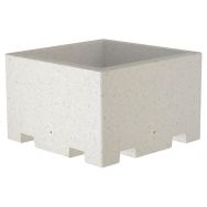 Jardinière arbuste Quadra carrée
