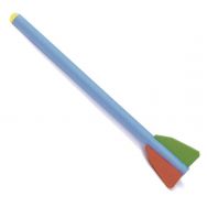 Javelot d'athletisme d'initiation en mousse lightfoam 50 g