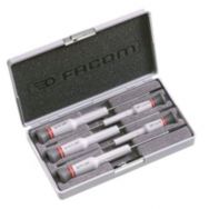 Jeu de 5 tournevis Micro-Tech® Fente