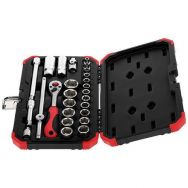 Jeu douilles 1/4" 4-13mm 33 pièces