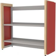 Joues bois pour rayonnage Ellipse Enfant - lot de 2