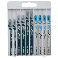 Kit 10 Lames scie sauteuse Bois & Métal