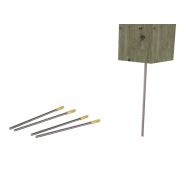 Kit de fixation tables-bancs  et banc bois