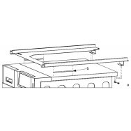 Kit de superposition anthracite sèche-linge PRO DS 970 PC/lave-linge PRO WS 970