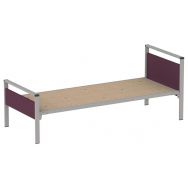 Lit Cubik 90x200 cm sommier aggloméré