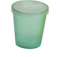 Lot 480 gobelets coloris vert + couvercle transparent