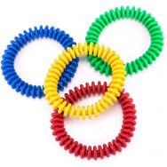 Lot 4 Anneaux Lestes Couleurs