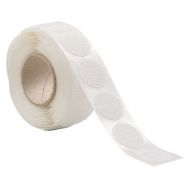 Lot de 100 Pastilles en scratch - Blanc