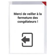 Lot de 10 Pochette d'affichage Kang Easy Clic SubZero - A4 -Tarifold