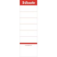 Lot de 10 Sachet 10 étiquettes pour classeur  - blanc - Esselte
