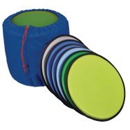 Lot de 10 coussins avec sac de rangement Confetti