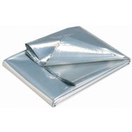 Lot de 10 couvertures de survie 145g / 50 microns