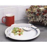 Lot de 10 rebords d'assiette incurvés