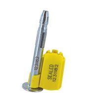 Lot de 10 scellés pour conteneurs Polystyrène Jaune
