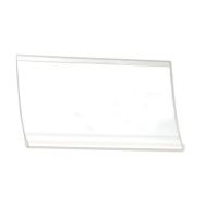 Lot de 12 porte-étiquettes pour rayonnage fil d'acier