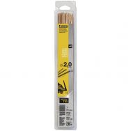 Lot de 15 40 baguettes TIG acier diamètre 2,0mm - Blister