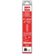 Lot de 15 Électrodes rutiles de diam. 1,6mm pour le soudage de l'acier