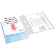 Lot de 20 Dossier de présentation personnalisable avec stripbinder