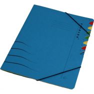 Lot de 20 Trieur: 7 compartiments: bleu: Secolor