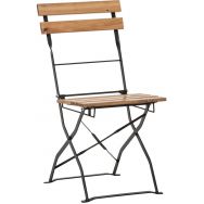Lot de 2 Chaise pliante Bistro