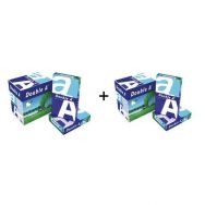 Lot de 2 Double A 2 boîtes à 5 paquets A4 Blanc GMG: 80 g/m²